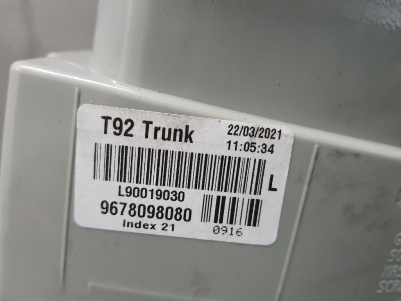 Fanale INT POST SX 9678098080 Peugeot 308 II SW 2017