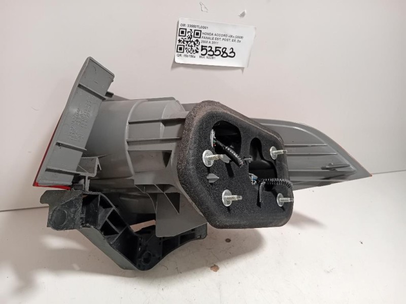 Fanale EST POST SX 33550TL0G01 Honda Accord IX 2009