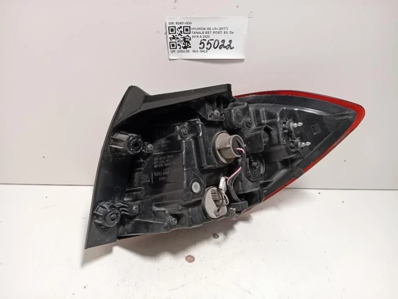Fanale EST POST SX 92401-G30 Hyundai I30 III 2017
