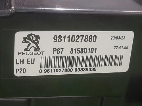 Fanale INT POST SX 9811027880 Peugeot 5008 II 2017