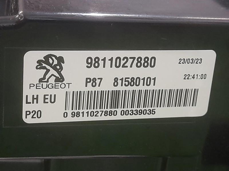 Fanale INT POST SX 9811027880 Peugeot 5008 II 2017
