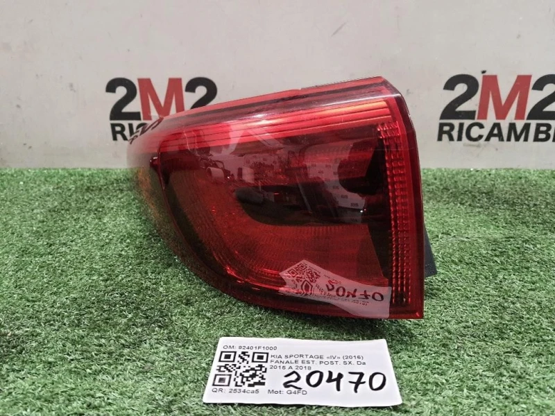 Fanale EST POST SX 92401F1000 Kia Sportage IV 2016