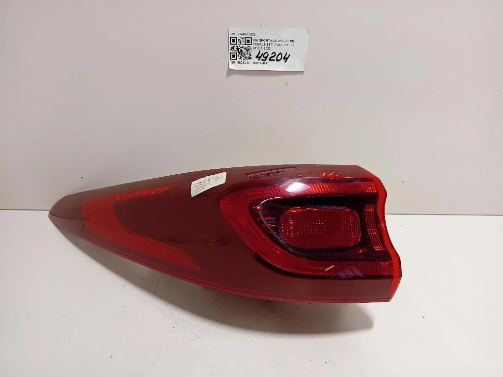 Fanale EST POST SX 92401F1500 Kia Sportage IV 2018