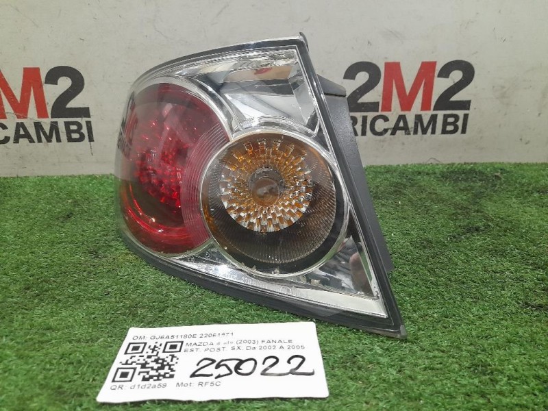 Fanale EST POST SX GJ6A51180E 22061971 Mazda 6 I 2003