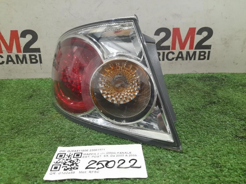 Fanale EST POST SX GJ6A51180E 22061971 Mazda 6 I 2003