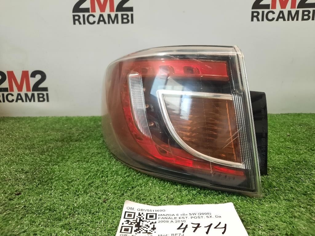 Fanale EST POST SX GBV551160G Mazda 6 II SW 2008