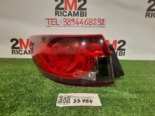 Fanale EST POST SX FARO FANALE STOP GHK1-51150 Mazda 6 III 2013