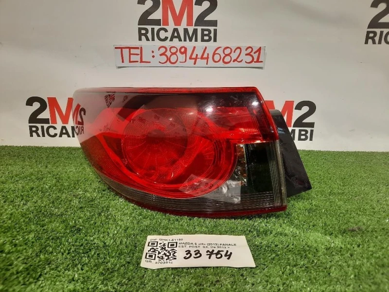 Fanale EST POST SX FARO FANALE STOP GHK1-51150 Mazda 6 III 2013