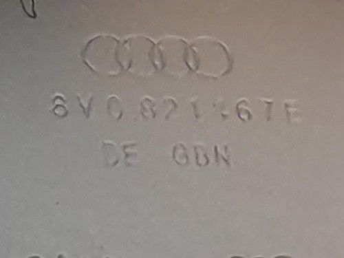 Parafango ANT SX 8Y0821467E Audi A3 8P1 2008