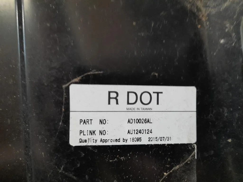 Parafango ANT SX AD10026AL Audi A3 8P1 2008