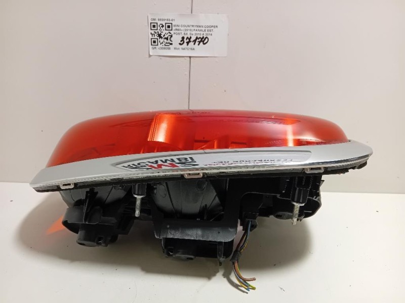 Fanale EST POST SX 9808153-01 Mini Countryman Cooper R60 2010