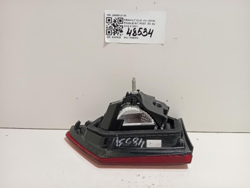 Fanale INT POST SX 265551311R Renault CLIO IV 2016