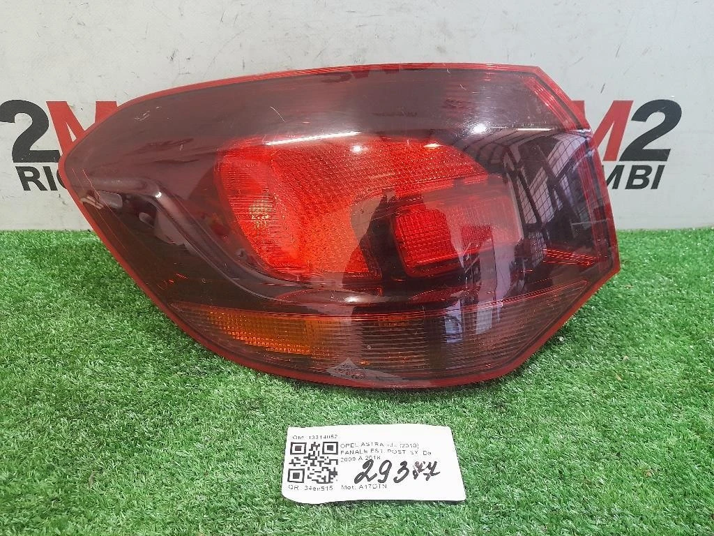 Fanale EST POST SX 13314052 Opel Astra J 2010