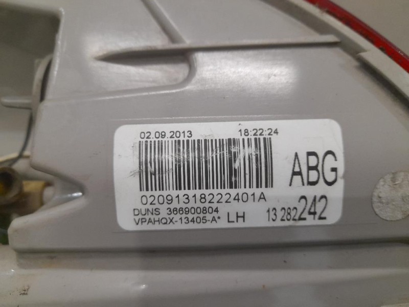 Fanale EST POST SX 13282242 Opel Astra J SW 2010