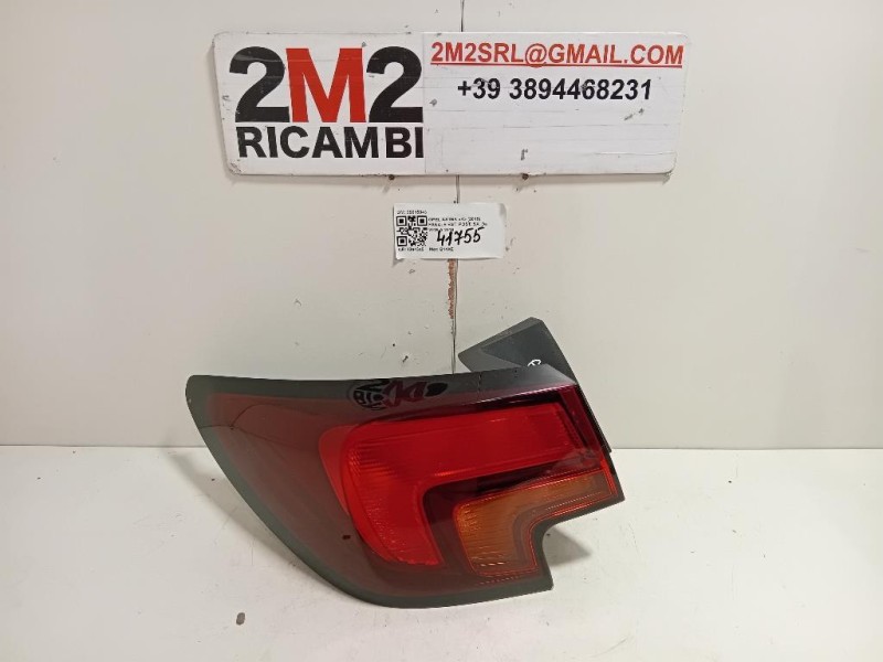 Fanale EST POST SX 39015943 Opel Astra K 2016