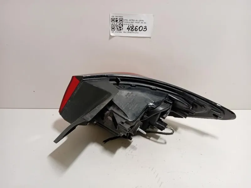 Fanale EST POST SX 39015943 Opel Astra K 2016