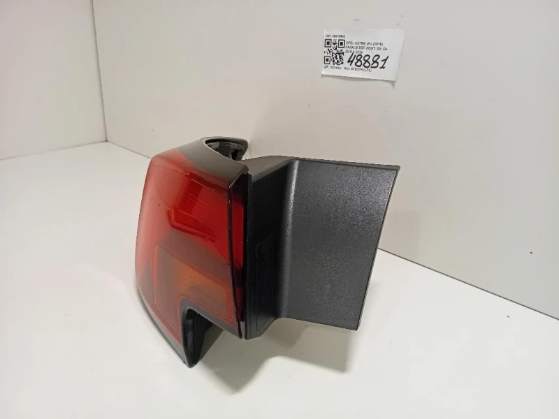 Fanale EST POST SX 39015943 Opel Astra K 2016