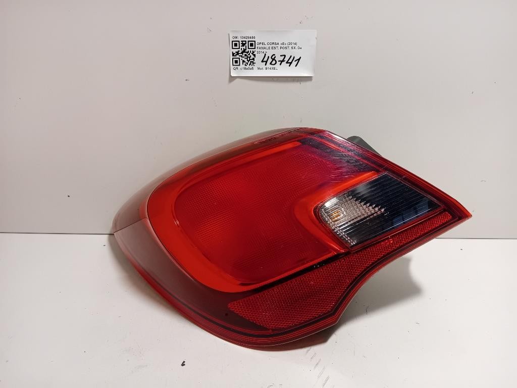 Fanale EST POST SX 13428455 Opel Corsa E 2014