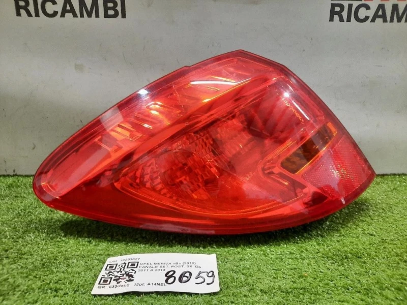 Fanale EST POST SX 13253627 Opel Meriva B 2010