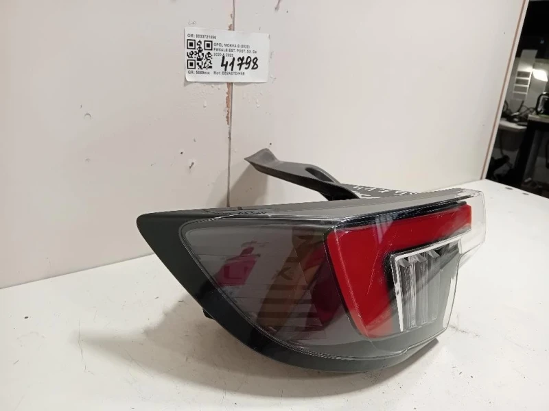 Fanale EST POST SX 9833721880 Opel Mokka B 2020