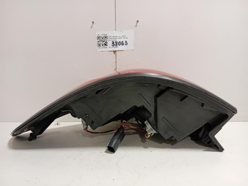 Fanale EST POST SX 13278784 Opel Zafira C 2012