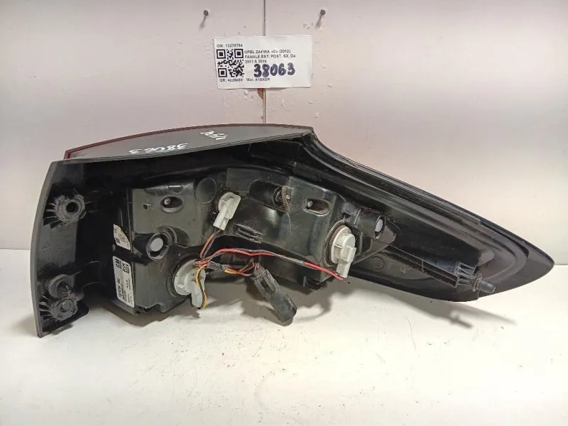 Fanale EST POST SX 13278784 Opel Zafira C 2012