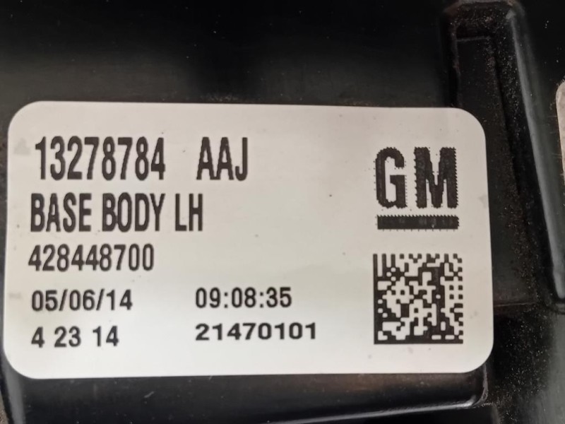 Fanale EST POST SX 13278784 Opel Zafira C 2012