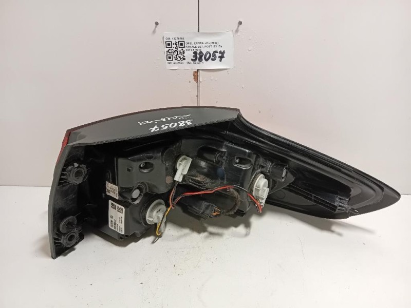 Fanale EST POST SX 13278784 Opel Zafira C 2012
