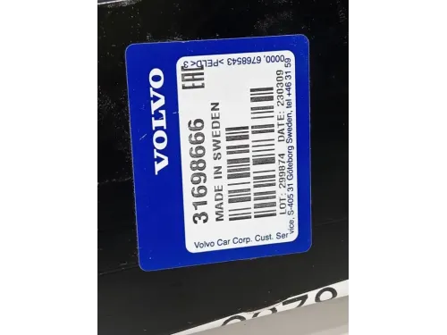 Traversa Paraurti POST 31698666 Volvo S90 II 2016
