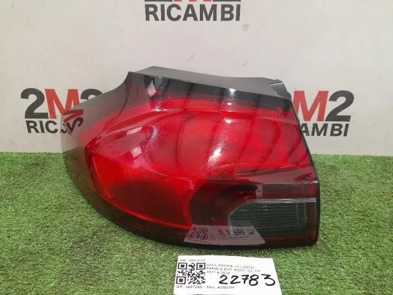 Fanale EST POST SX 39033312 Opel Zafira C 2012