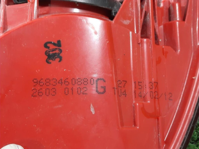 Fanale EST POST SX 9683460880 Peugeot 3008 I 2009