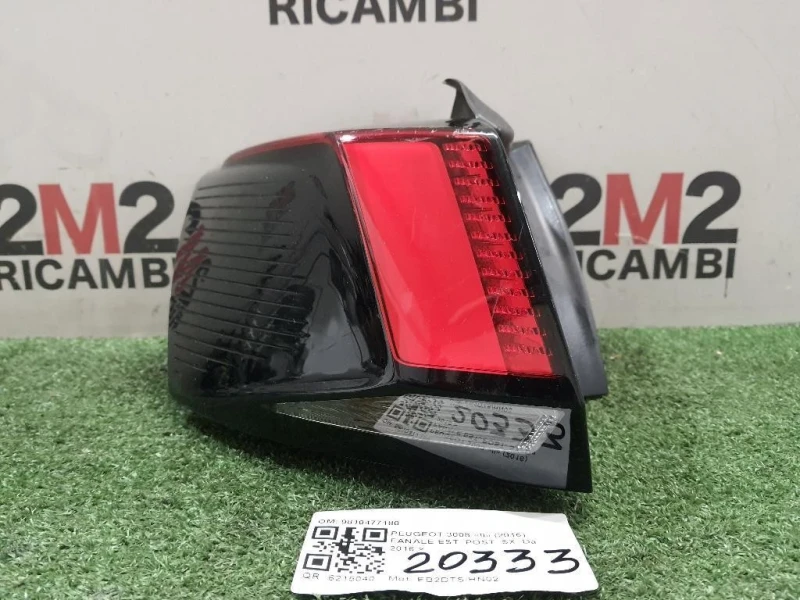 Fanale EST POST SX 9810477180 Peugeot 3008 II 2016
