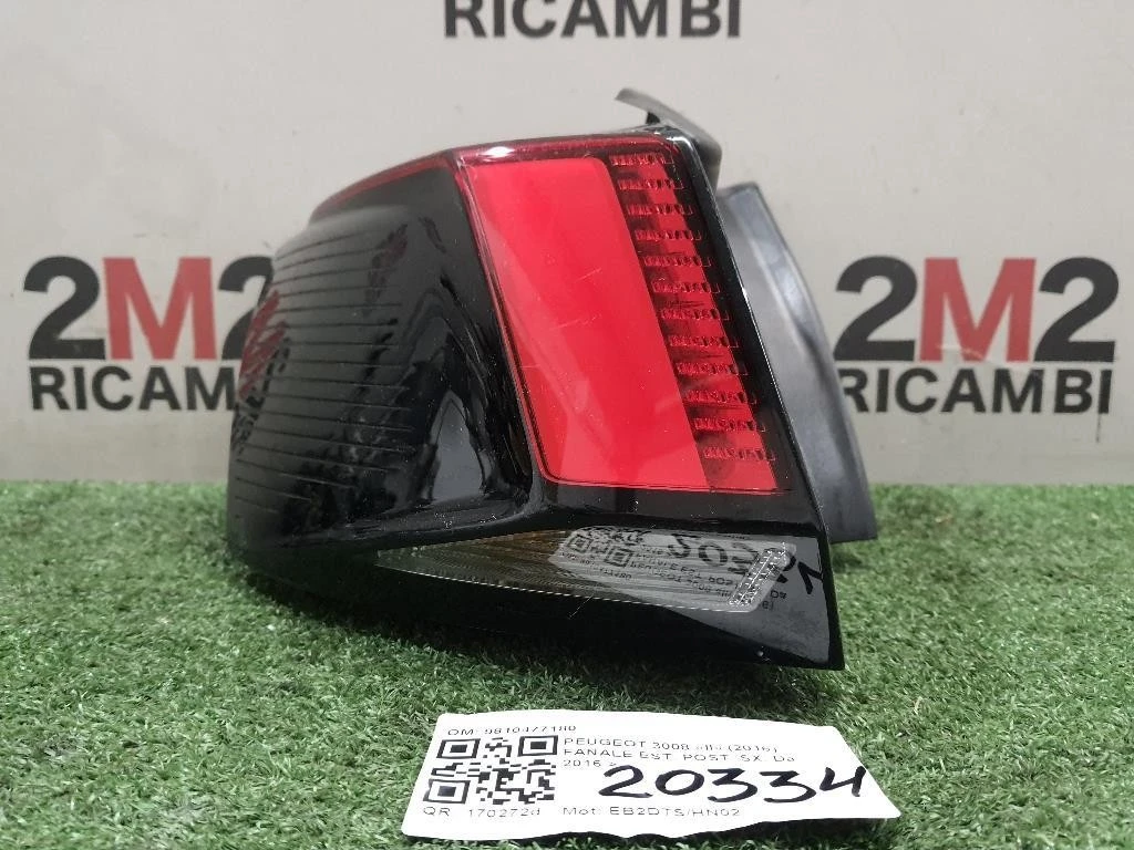 Fanale EST POST SX 9810477180 Peugeot 3008 II 2016