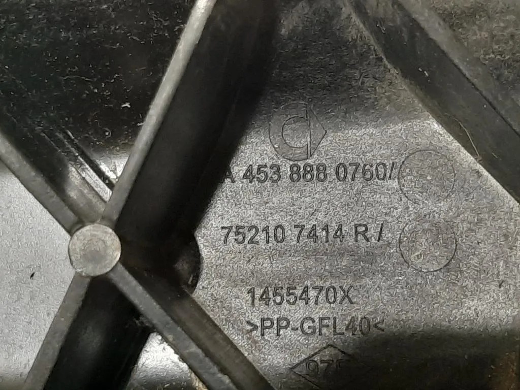 Traversa Supporto Radiatore ANT 75210 7414 RTRAVERSA FRONTALE SUP ANT Smart Forfour 453 2015