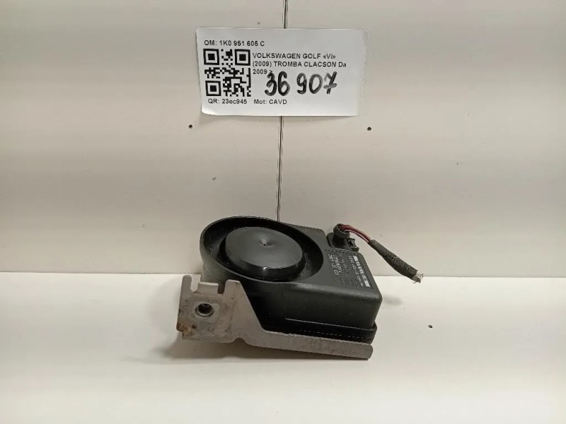 Tromba Clacson 1K0 951 605 C Audi A1 8XK 2015