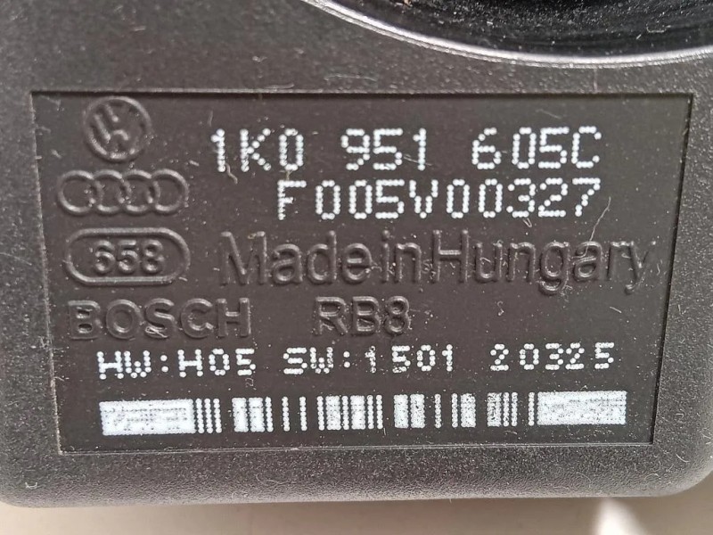 Tromba Clacson 1K0 951 605 C Audi A1 8XK 2015