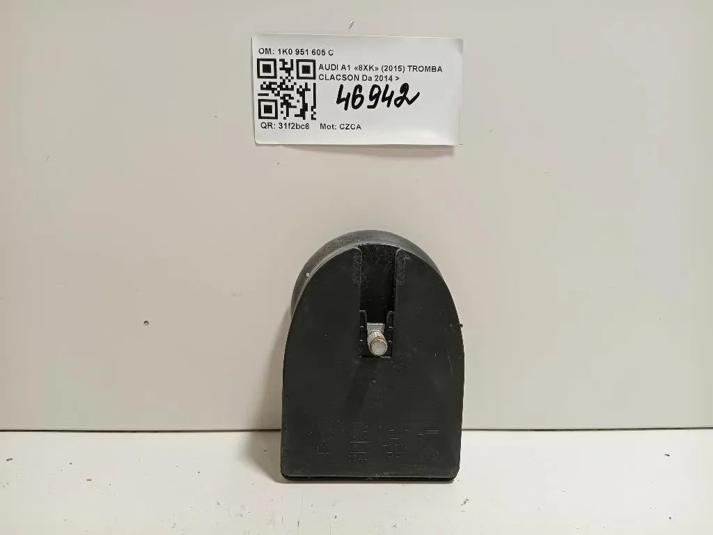 Tromba Clacson 1K0 951 605 C Audi A1 8XK 2015