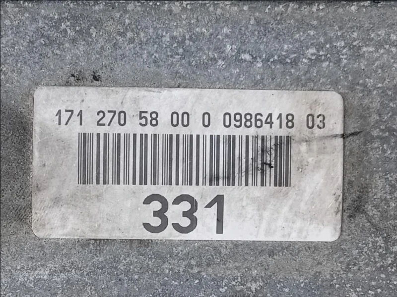 Cambio A1712700001 - A171270000180 7 MARCE AUTOMATICO Mercedes Classe SLK R171 2004