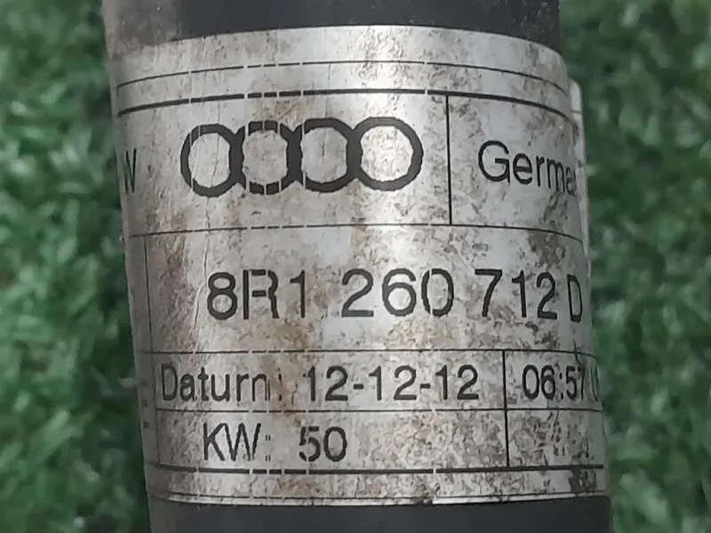 TUBO Acqua 8R1260712D Audi Q5 8RB 2009