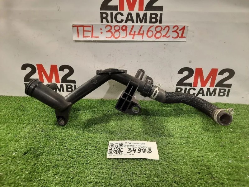TUBO Acqua 96 890 334 80 TUBO RADIATORE Ford Fiesta VII 2017