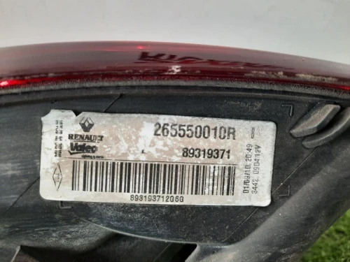 Fanale EST POST SX 265550010R Renault Mégane III SW 2009
