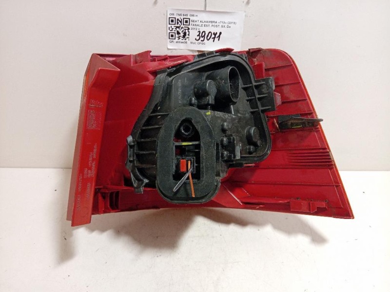 Fanale EST POST SX 7N5 945 095 H Seat Alhambra 710 2010