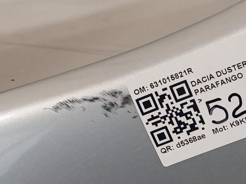 Parafango ANT SX 631015821R Dacia Duster I 2014