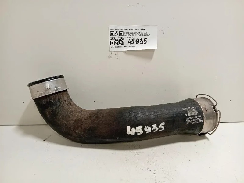TUBO Acqua A166 528 00 00 TUBO ACQUA DX Mercedes Classe GLE W166 2015