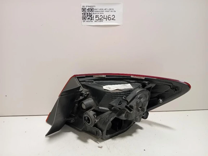Fanale EST POST SX 5F0945207C Seat LEON 5F1 2013