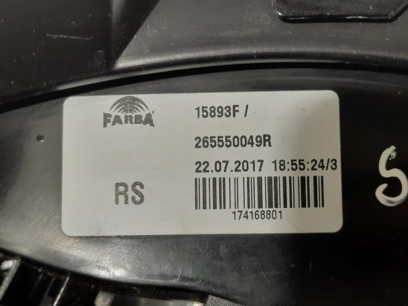 Fanale EST POST SX 265550049R Smart Forfour 453 2015