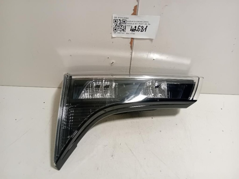 Fanale INT POST SX 6131L00893 Suzuki S-cross 2021