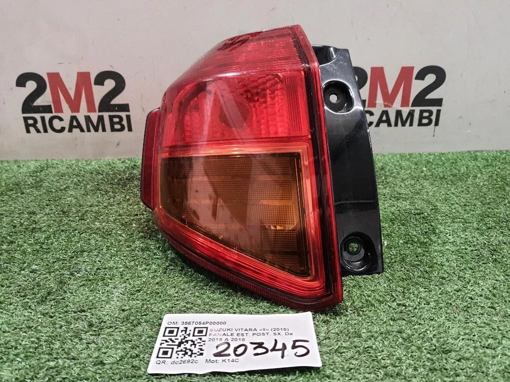 Fanale EST POST SX 3567054P00000 Suzuki Vitara II 2015