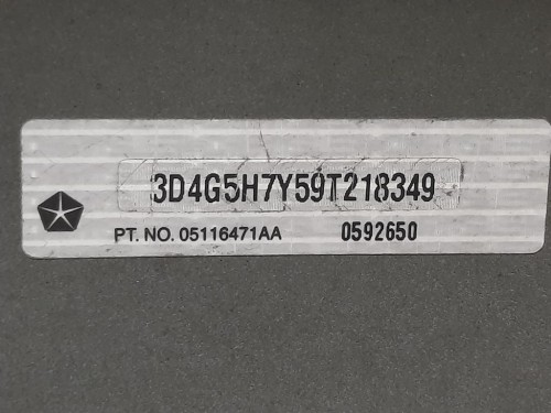 Parafango ANT SX 05116471AA SX Dodge Journey 2009