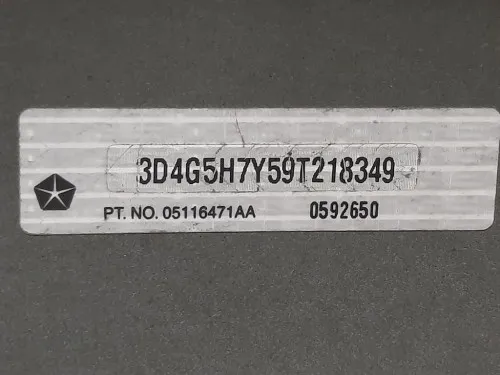 Parafango ANT SX 05116471AA SX Dodge Journey 2009